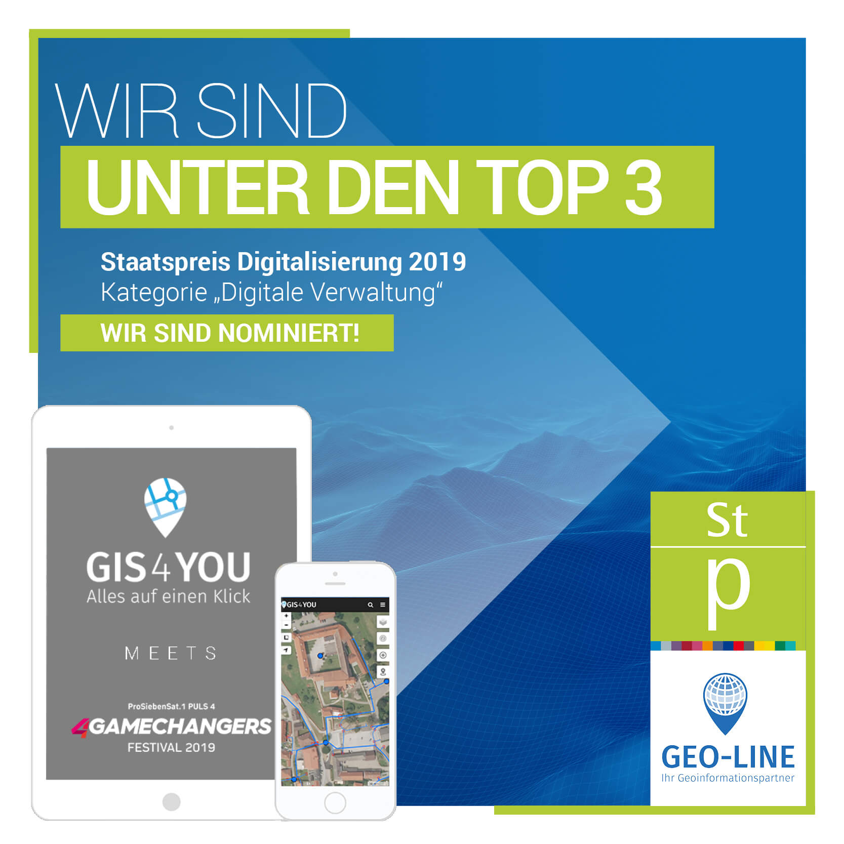 Nominierung Staatspreis Digitalisierung